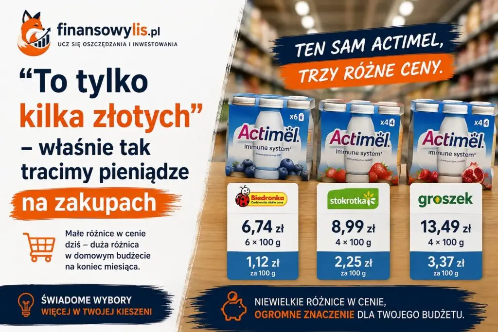 Jak tracimy pieniądze na zakupach